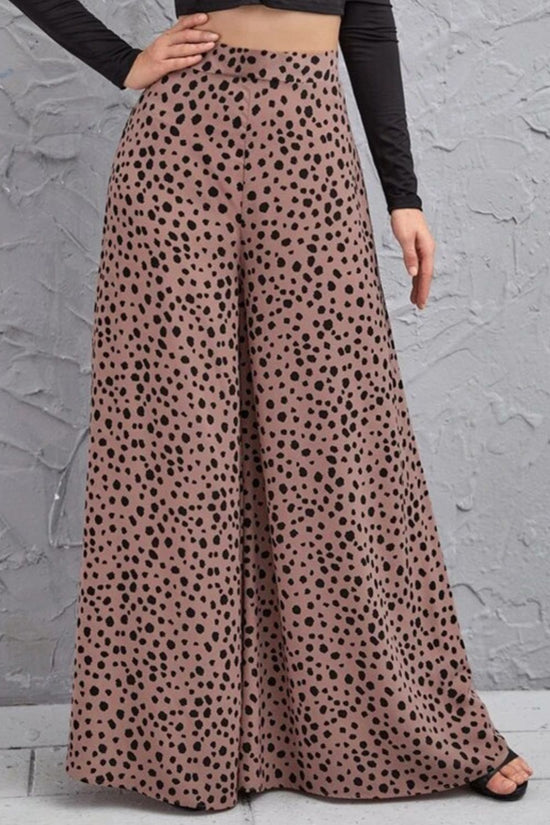 Leopard Print Culottes
