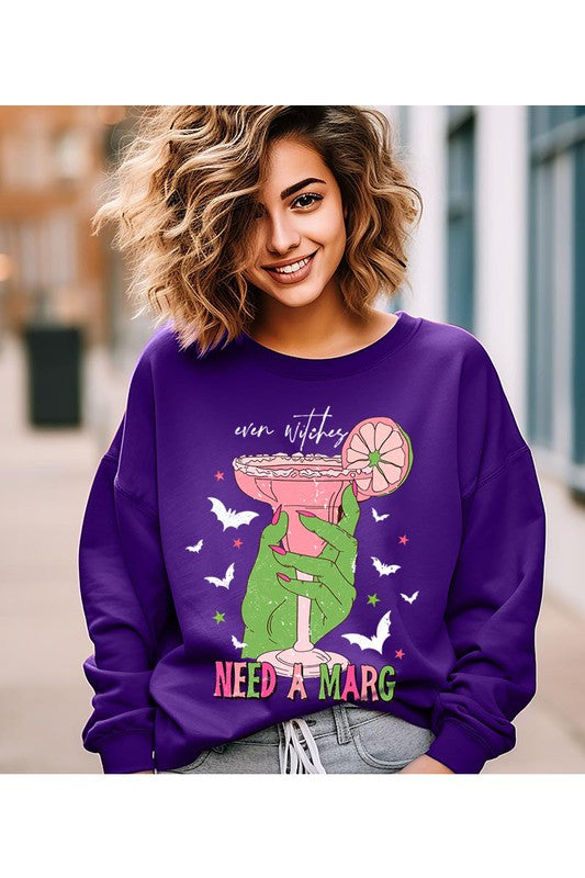Load image into Gallery viewer, Witches need a Marg Sweatshirt
