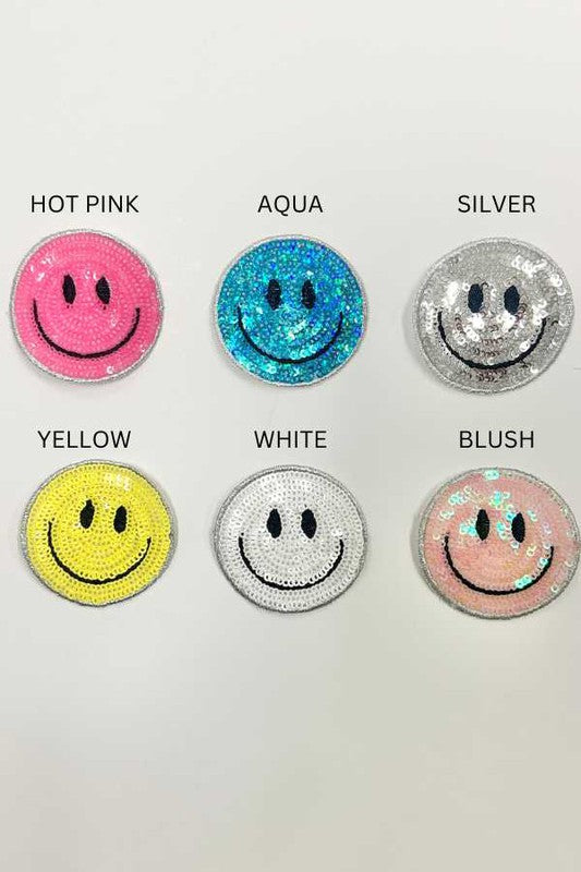 Load image into Gallery viewer, Summer smiley face patch two tone trucker hat
