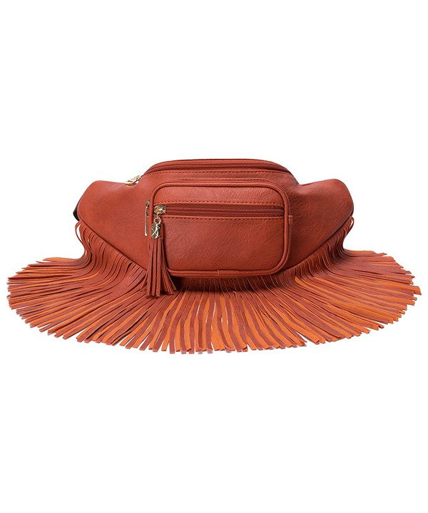 Load image into Gallery viewer, Fashion Fringe Tassel Fanny Pack Waist Bag
