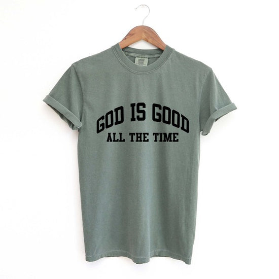 Load image into Gallery viewer, God Is Good All The Time Garment Dyed Tee
