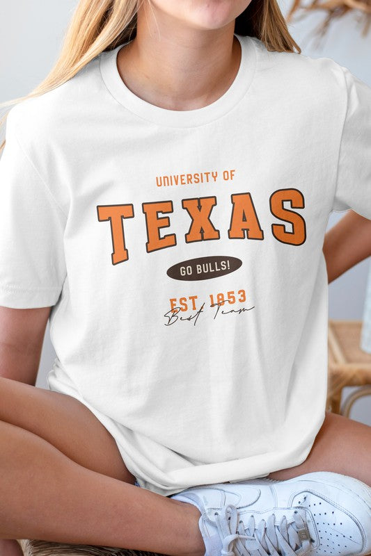 University of Texas Go Bulls Graphic Tee