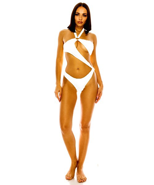 Load image into Gallery viewer, One-piece sexy bathing suit
