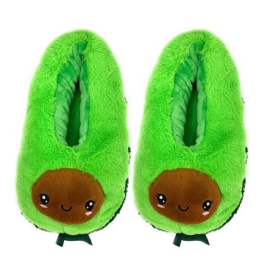 Avocuddle - Kids Fluffy House Slippers Shoes