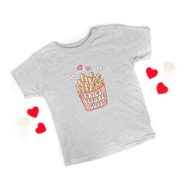 Fries Before Guys Youth Graphic Tee
