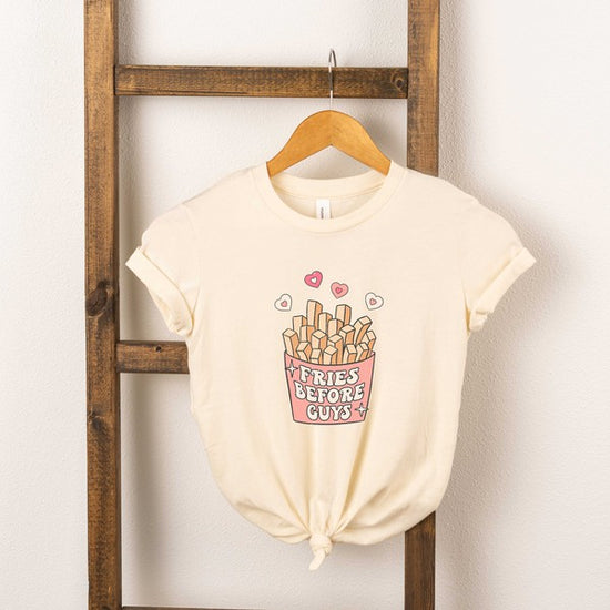 Fries Before Guys Youth Graphic Tee