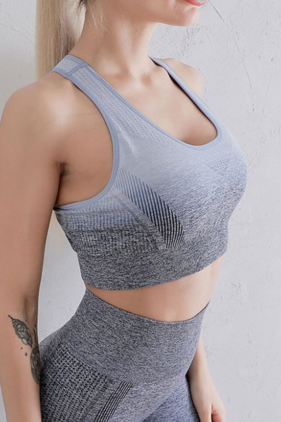 Load image into Gallery viewer, Gradient Sports Bra and Leggings Set
