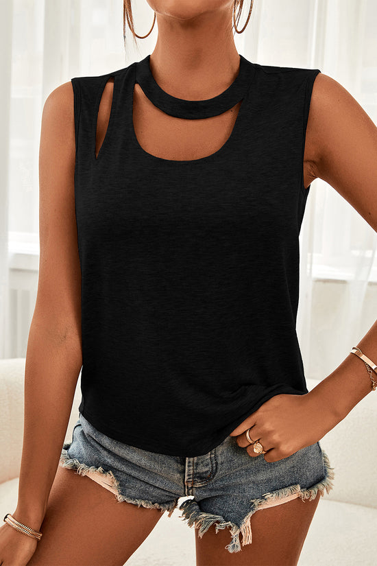 Load image into Gallery viewer, Cutout Sleeveless Top

