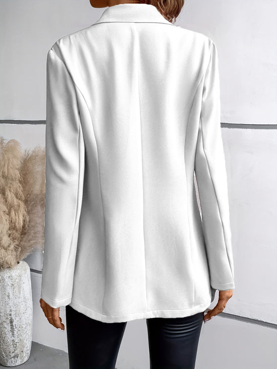 Load image into Gallery viewer, One-Button Long Sleeve Blazer
