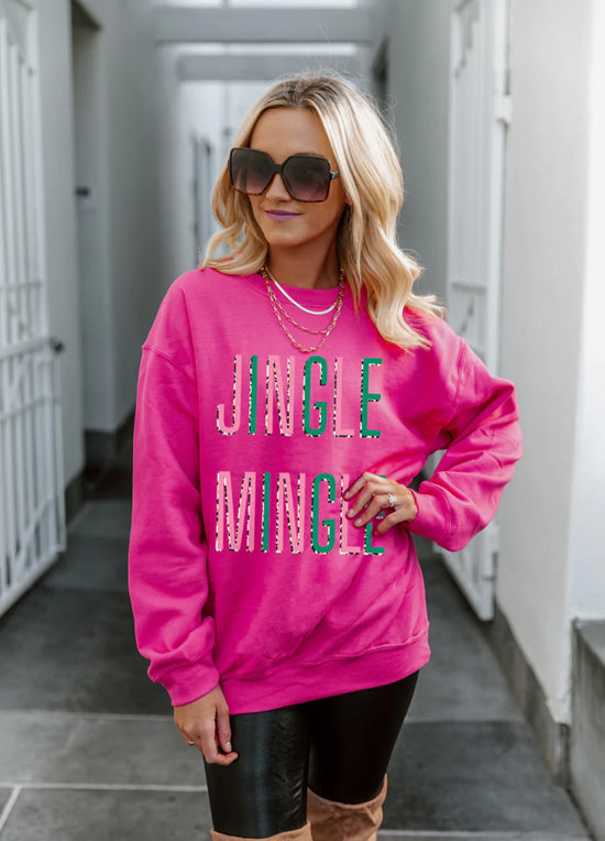 Load image into Gallery viewer, Jingle and Mingle Classic Crewneck
