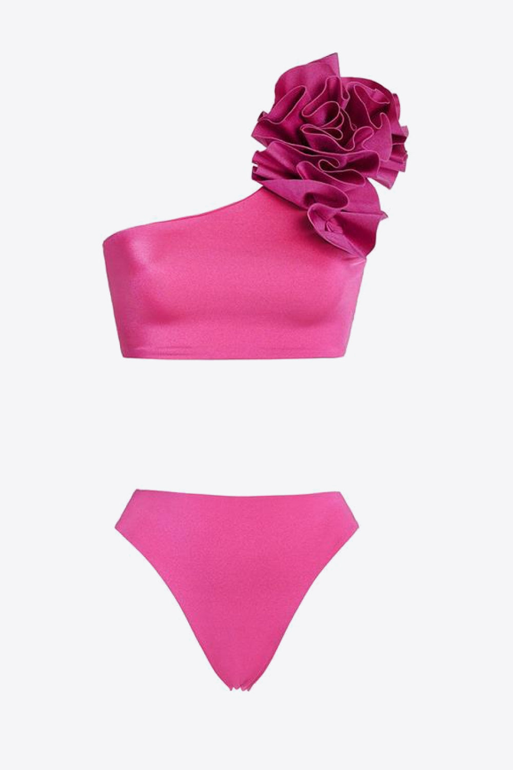 Load image into Gallery viewer, Shoulder Detail Two-Piece Swim Set

