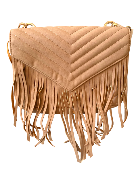 Emily Quilted Crossbody with Fringe