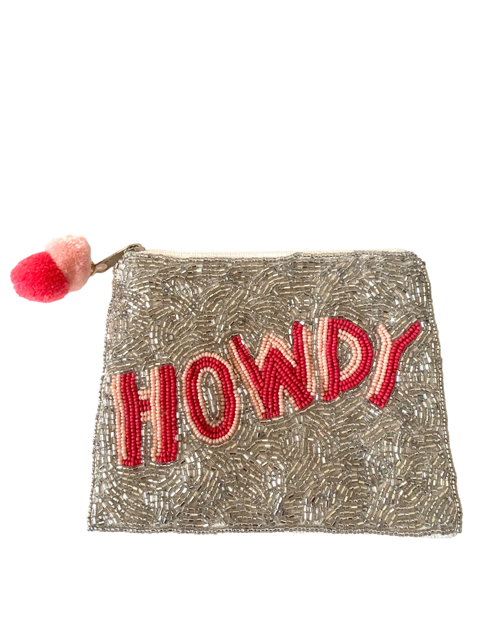 Howdy coin pouch