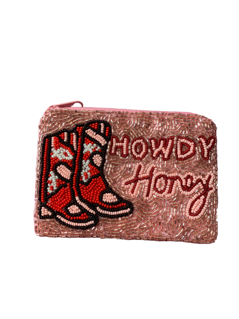 Howdy Honey Coin Pouch